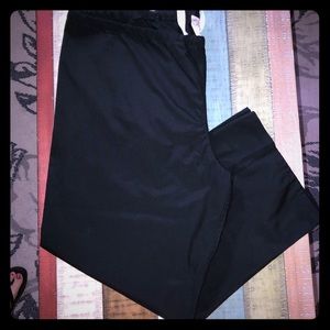 Urbane Scrubs Black Unisex Drawstring Pant